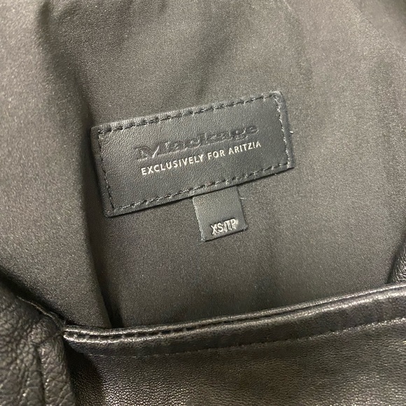 Mackage Kenya Leather Jacket from Aritzia size XS Great Condition - Picture 3 of 10